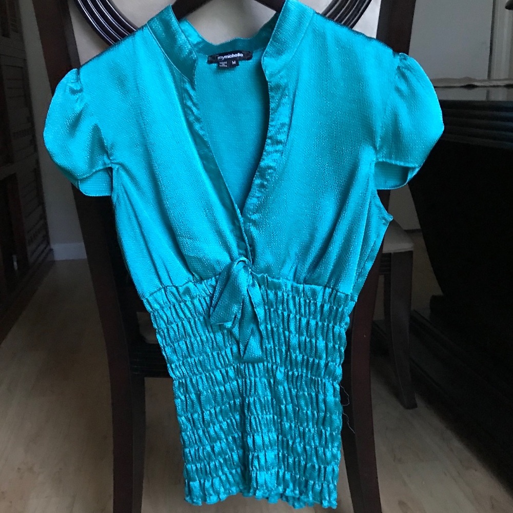 My Michelle - Teal Top